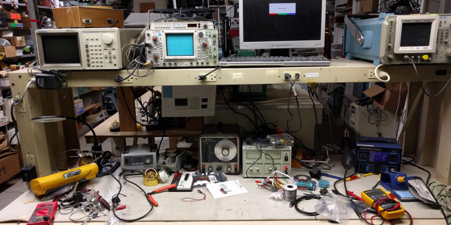 Electronics bench